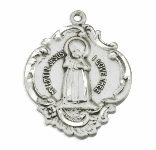 Infant Jesus Sterling Silver Medal - Image 2