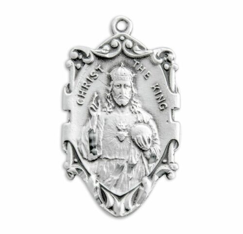 Christ the King Sterling Silver Medal - Image 2