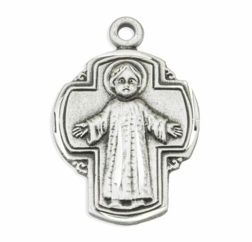 Christ the Child Sterling Silver Cross - Image 2