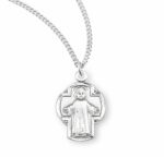 Christ the Child Sterling Silver Cross