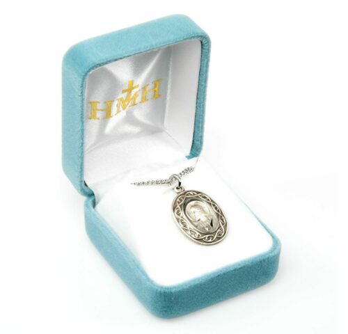 "Crown of Thorns" Sterling Silver Scapular Medal - Image 4