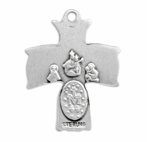 Sterling Silver 4-Way Medal - Image 3