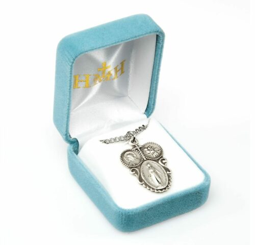 Sterling Silver 3-Way Medal - Image 4
