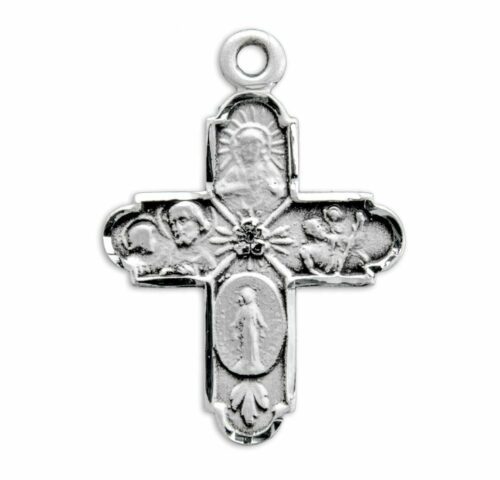 Sterling Silver 4-Way Medal - Image 2
