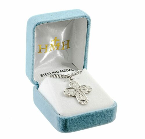 Sterling Silver 4-Way Medal - Image 3
