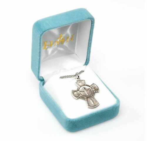 Sterling Silver 4-Way Medal - Image 3