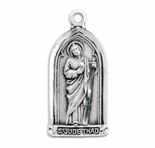 Saint Jude Thaddeus Sterling Silver Medal - Image 2