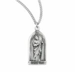 Saint Jude Thaddeus Sterling Silver Medal