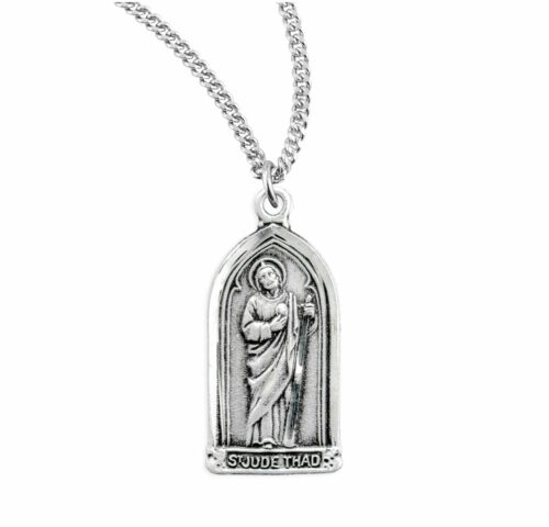 Saint Jude Thaddeus Sterling Silver Medal