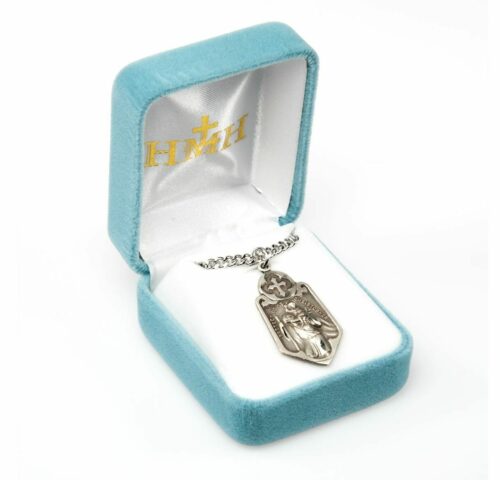 Saint Christopher Sterling Silver Medal - Image 3