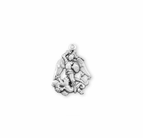 Saint Michael Sterling Silver Medal - Image 2