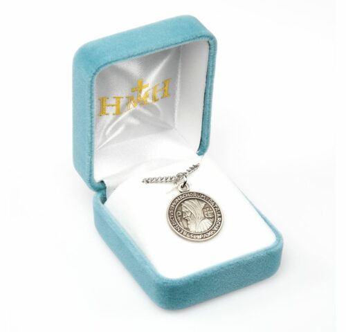 Saint Benedict Round Jubilee Sterling Silver Medal - Image 4