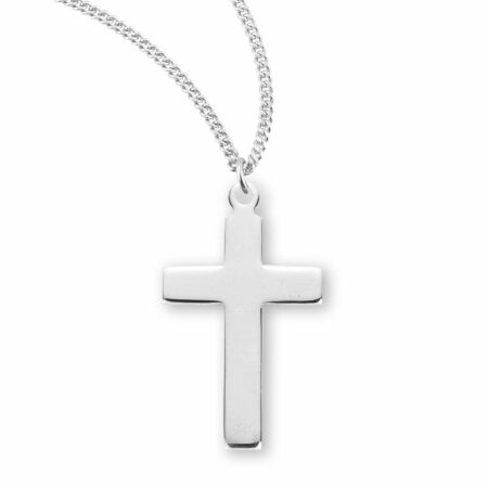Plain Sterling Silver Cross
