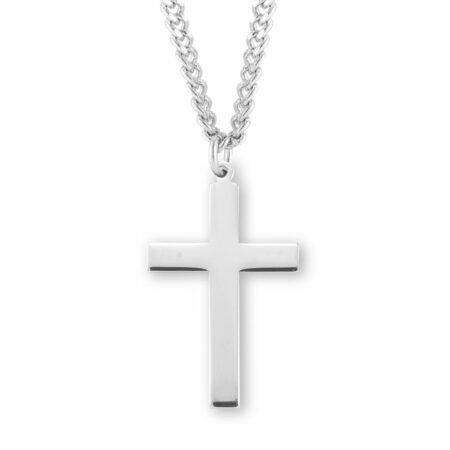 Sterling Silver Plain Cross