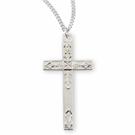 Sterling Silver Finely Detailed Cross