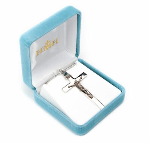 Latin Style Sterling Silver Crucifix - Image 3
