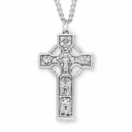 Sterling Silver Irish Celtic cross