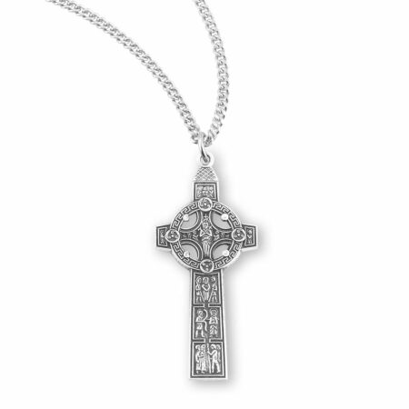Sterling Silver Irish Celtic cross