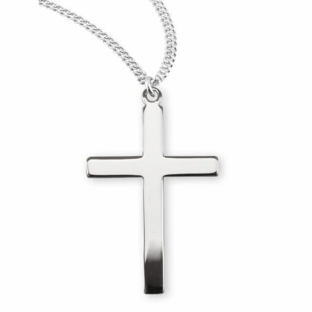 Sterling Silver Plain Cross