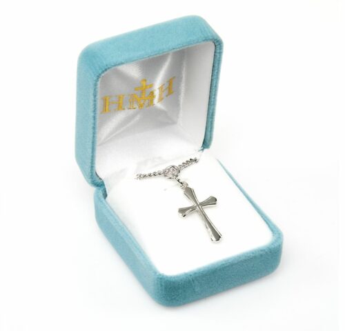 Sterling Silver Plain Cross - Image 3