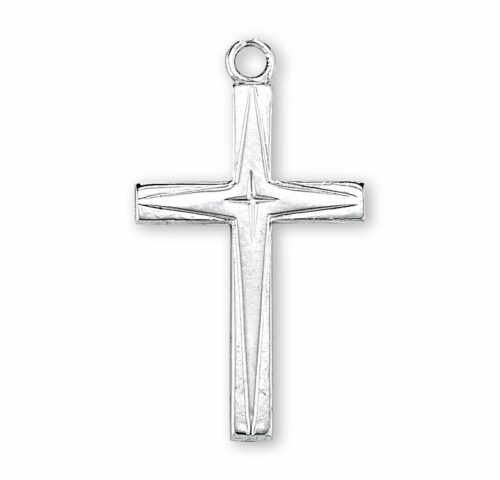 Sterling Silver High Polished Cross - Image 2