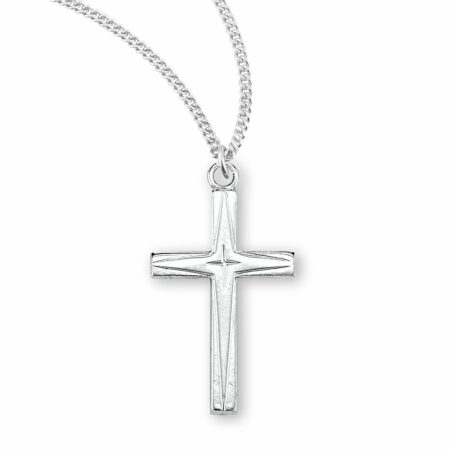 Sterling Silver High Polished Cross