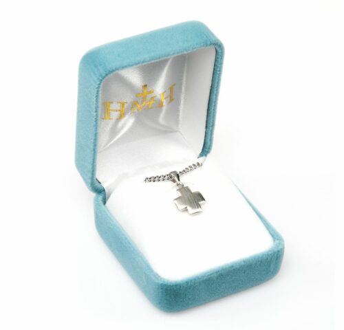 Small Sterling Silver Cross - Image 3