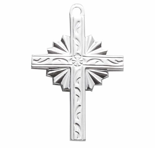 Sterling Silver Irish Celtic cross Pendant - Image 2