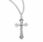 Flare tipped Sterling Silver Crucifix