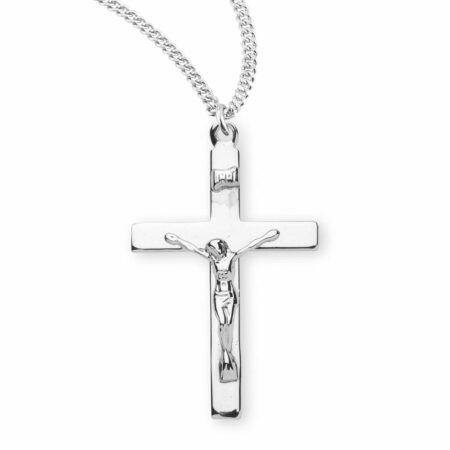Sterling Silver High Polished Crucifix