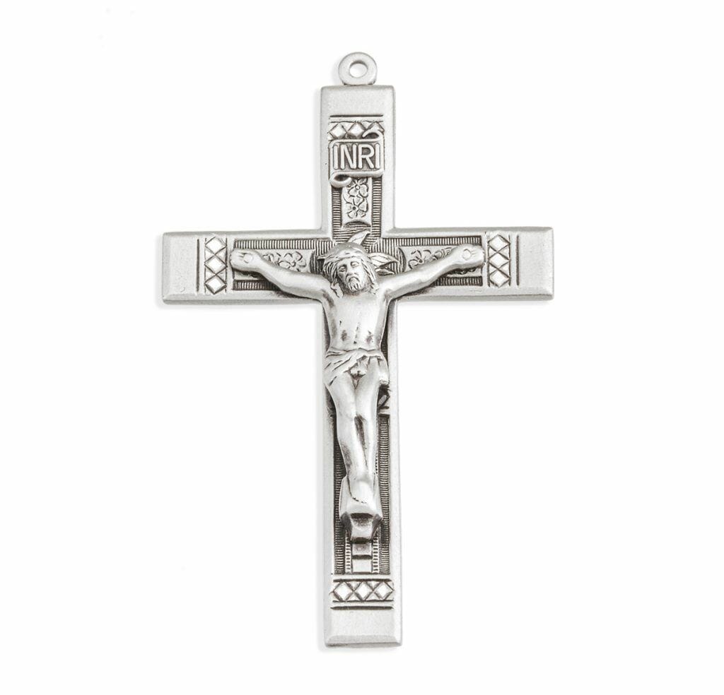 Sterling Silver Detailed Crucifix - Buy Religious Catholic Store