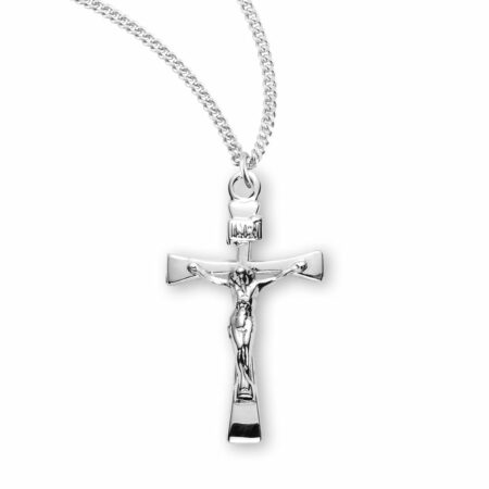Sterling Silver Narrow Crucifix