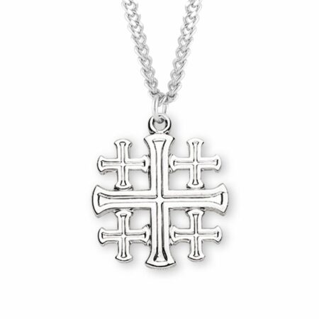 Sterling Silver Jerusalem Cross