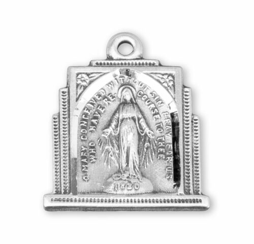 Sterling Silver Multi-Step Miraculous Medal - Image 2