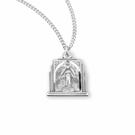 Sterling Silver Multi-Step Miraculous Medal