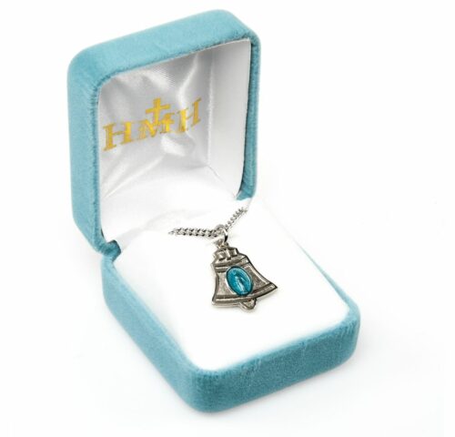 Sterling Silver Bell Miraculous Medal - Image 4