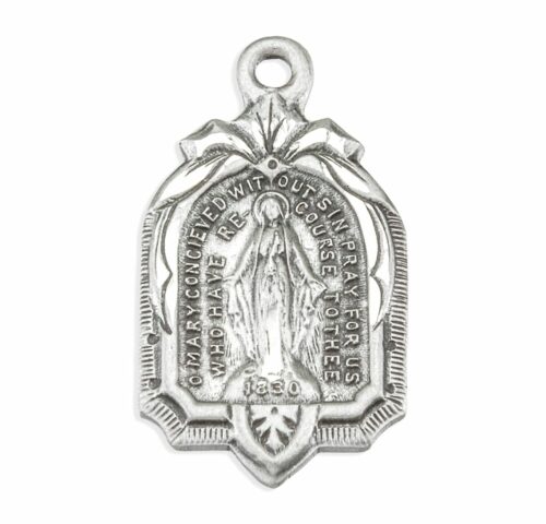 Sterling Silver Miraculous Medal - Image 2
