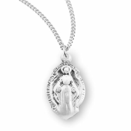 Sterling Silver Baby Miraculous Medal