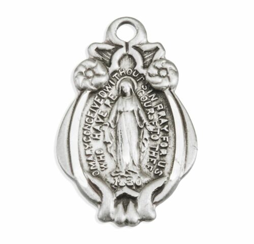 Sterling Silver Miraculous Medal - Image 2