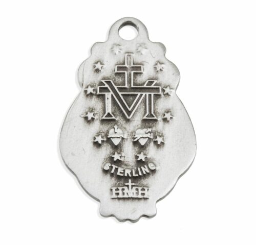 Sterling Silver Miraculous Medal - Image 3