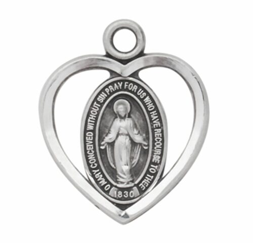 Sterling Silver Miraculous Medal - Image 2