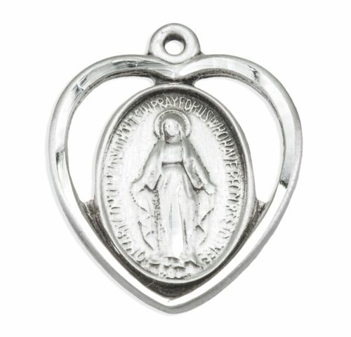 Sterling Silver Miraculous Medal - Image 2