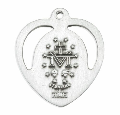 Sterling Silver Miraculous Medal - Image 3