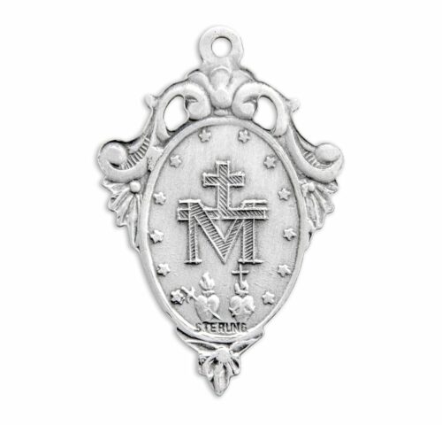 Sterling Silver Miraculous Medal - Image 3