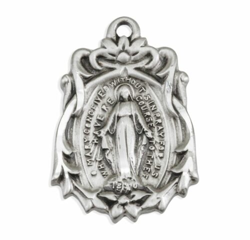Sterling Silver Miraculous Medal - Image 2