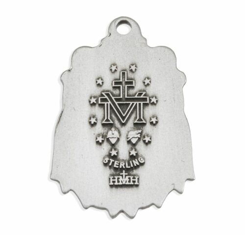 Sterling Silver Miraculous Medal - Image 3