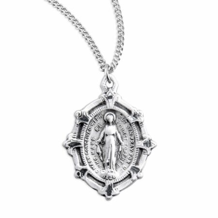 Sterling Silver Miraculous Medal