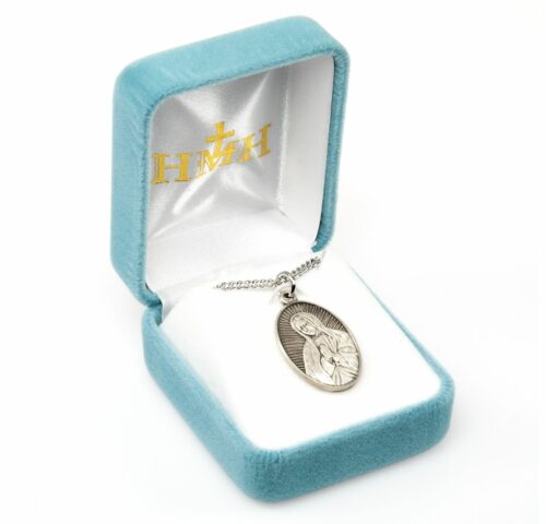Our Lady of Guadalupe Oval Sterling Silver Medal - Image 3