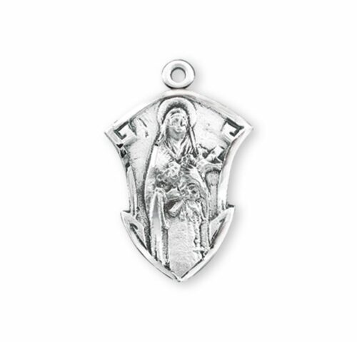 Saint Therese of Lisieux Sterling Silver Medal - Image 2