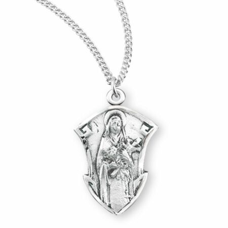 Saint Therese of Lisieux Sterling Silver Medal